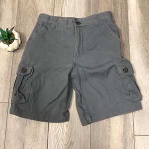 Boys cargo shorts (grey)